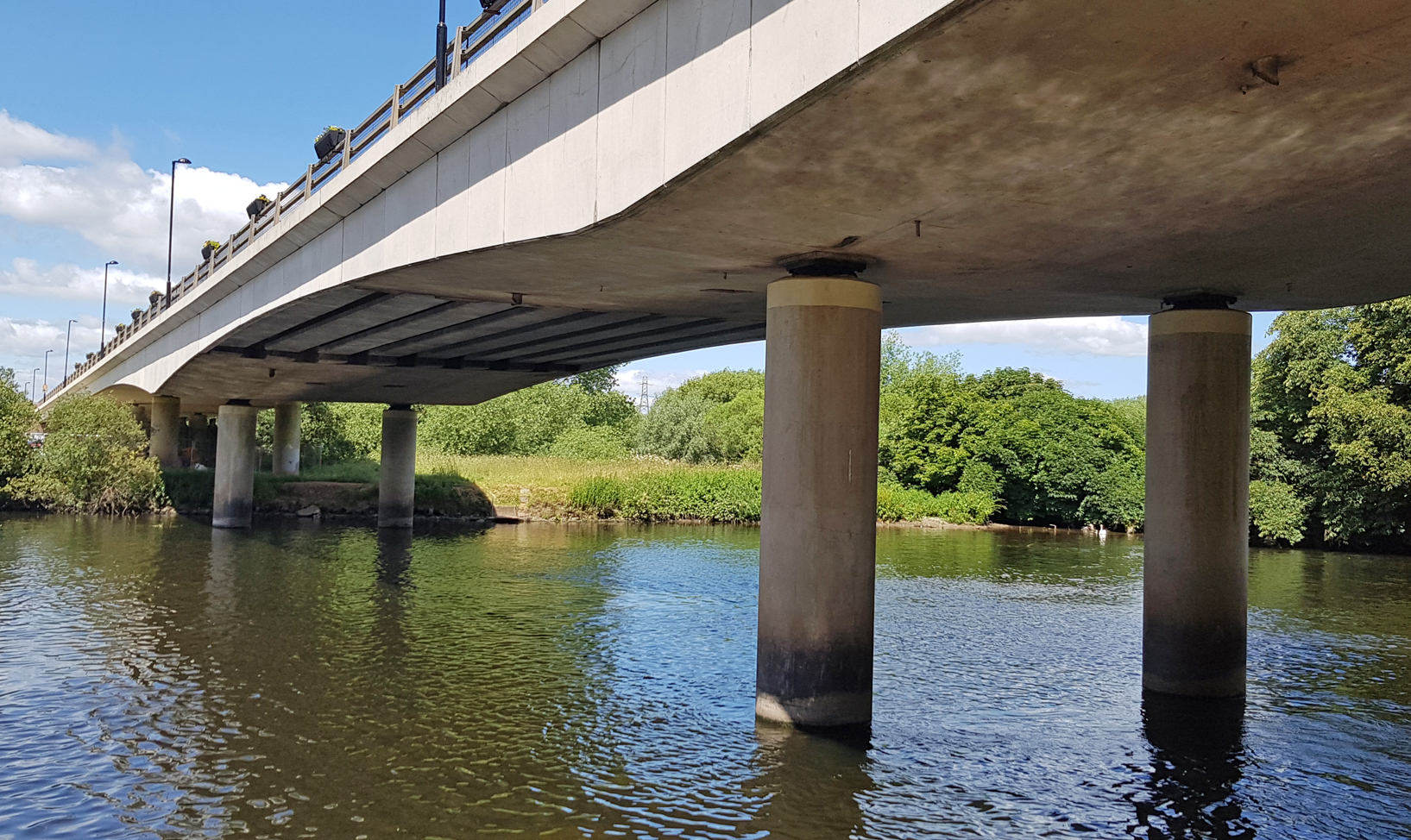 Riverside Viaduct - A5189 St Peter's Bridge